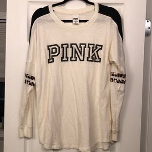 VS Pink Long Sleeve Top